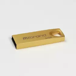 Флешка Mibrand USB 2.0 Taipan 64Gb Gold