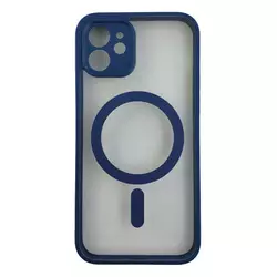 Чохол Transparante Case with MagSafe для iPhone 12 Blue