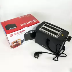 Тостер Satori ST-705-BL, тостер для 2 гренок, электрический горизонтальный тостер, универсальный тостер