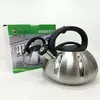 Чайник Unique UN-5304 со свистком 3Л, чайник для газовой плитки, металлический чайник, чайники для плит