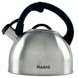 Чайник Magio MG-1192 со свистком, металический чайник из нержавейки, чайники для плит