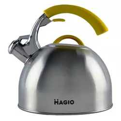 Чайник Magio MG-1191 со свистком, красивый чайник для газовой плиты, чайник на плиту, чайник газовый