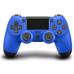 Джойстик DOUBLESHOCK для PS 4, игровой беспроводной геймпад PS4/PC аккумуляторный джойстик. Цвет: синий