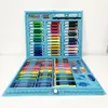 Художественный набор чемодан для творчества 150 предметов. Цвет: голубой