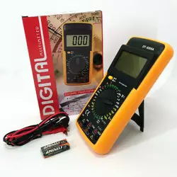 Мультиметр цифровой тестер Digital Multimeter DT9205A со звуком, для автомобиля, хороший мультиметр