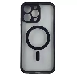 Чохол Transparante Case with MagSafe для iPhone 14 Pro Purpule