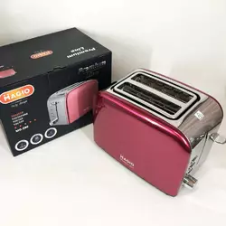 Тостер Magio MG-286, тостер для 2 гренок, электрический горизонтальный тостер