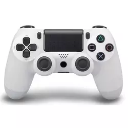 Джойстик DOUBLESHOCK для PS 4, игровой беспроводной геймпад PS4/PC аккумуляторный джойстик. Цвет: белый