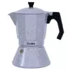 Гейзерная кофеварка Con Brio 450 мл CB-6709, гейзерная кофеварка для индукции, кофеварка гейзерного типа