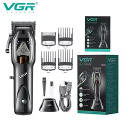 Машинка для стрижки волос VGR Hair Clipper V-653 Voyager, беспроводная электробритва, для дома