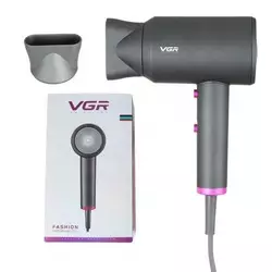 Профессиональный фен для сушки и укладки волос VGR V-400 2000 Вт 3 темперурных 2 скоростных режима