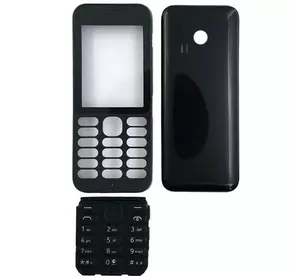 Корпус ААА Nokia 222 Black